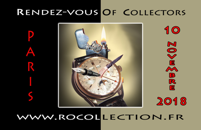 Amateurs de montres de collection, prochain salon ROC se tiendra le samedi 10 novembre 2018