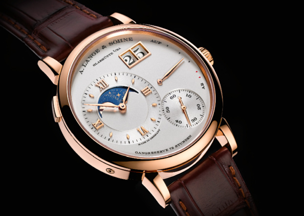 A. LANGE SOHNE GRANDE LANGE 1 PHASES DE LUNE or rose