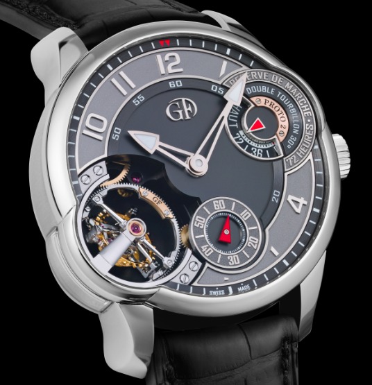 GREUBEL FORSEY Double Tourbillon Asymétrique : nouvelle interprétation du Double Tourbillon 30°