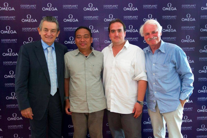 OMEGA lance « Time for the Planet » en Indonésie OMEGA lance « Time for the Planet » en Indonésie