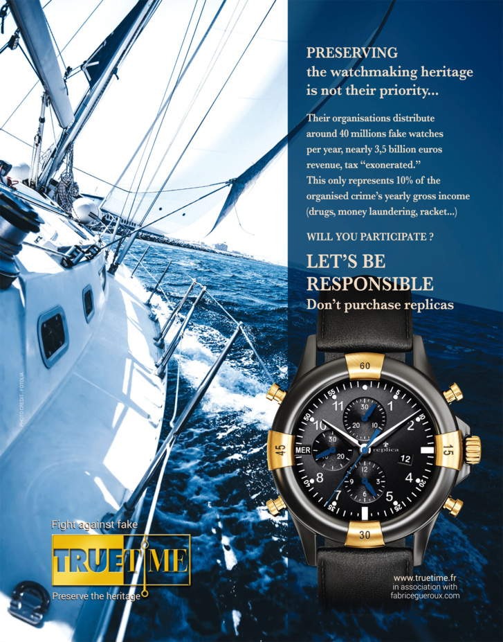 Stéphan Ciejka et Fabrice Guéroux – Association Truetime, s’unissent pour lancer la nouvelle campagne de lutte anti-contrefaçon Truetime Stéphan Ciejka et Fabrice Guéroux – Association Truetime, s’unissent pour lancer la nouvelle campagne de lutte anti-contrefaçon Truetime