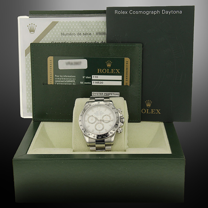 Rolex 116520 boîte papiers