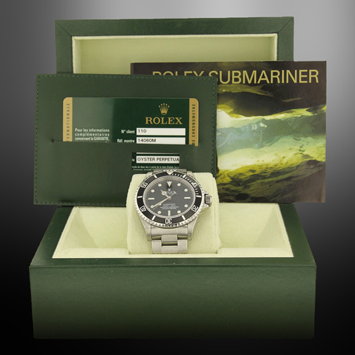 Rolex Submariner boîte et papiers - montre occasion