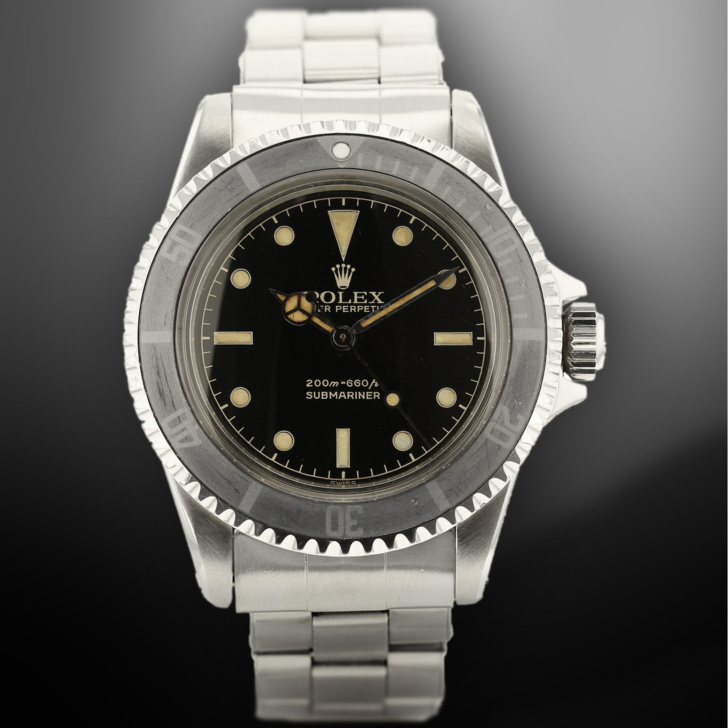 Rolex Submariner 5513 cadran chemin de fer
