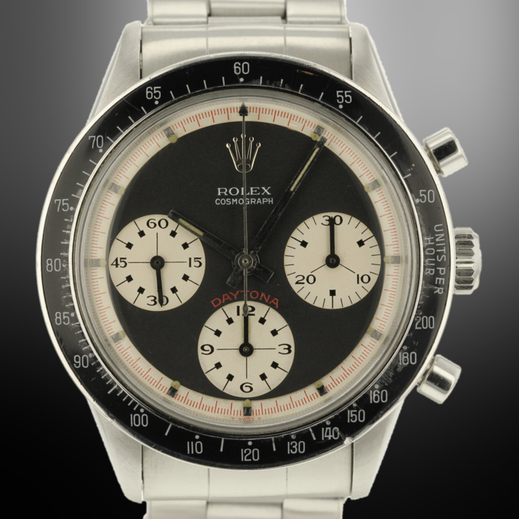 Rolex Paul Newman cadran noir trois couleurs Step Dial Railway Rolex Paul Newman cadran noir trois couleurs Step Dial Railway