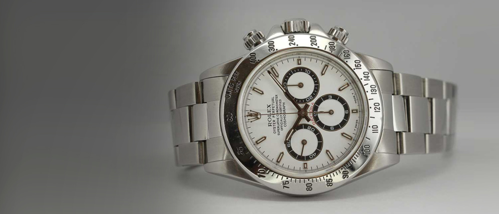 Rolex Daytona acier cadran blanc