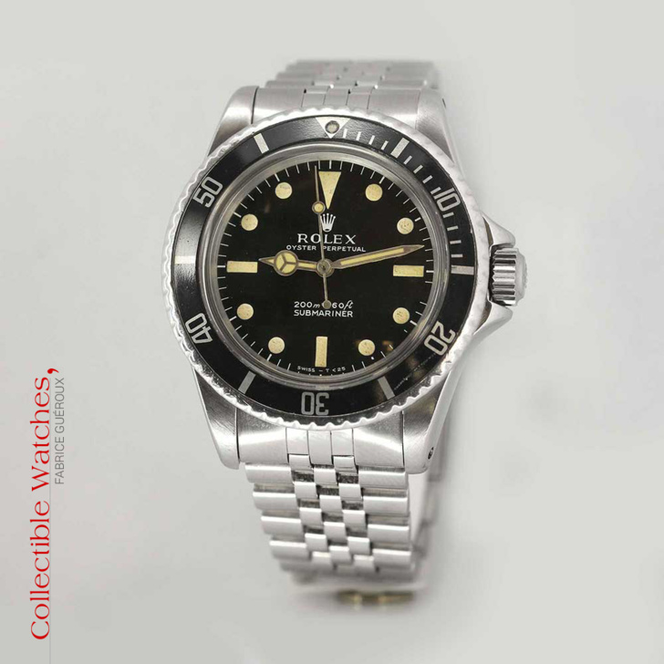 Rolex Submariner référence 5513 Occasion