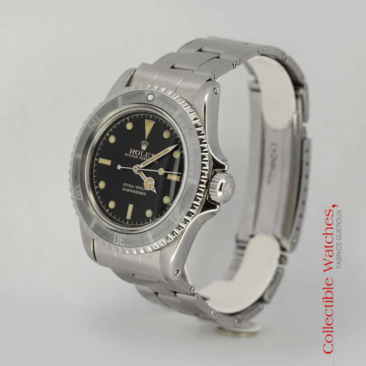 Rolex Submariner 5513 for sale Guilt Dial rail track Rolex Submariner 5513 for sale Guilt Dial rail track