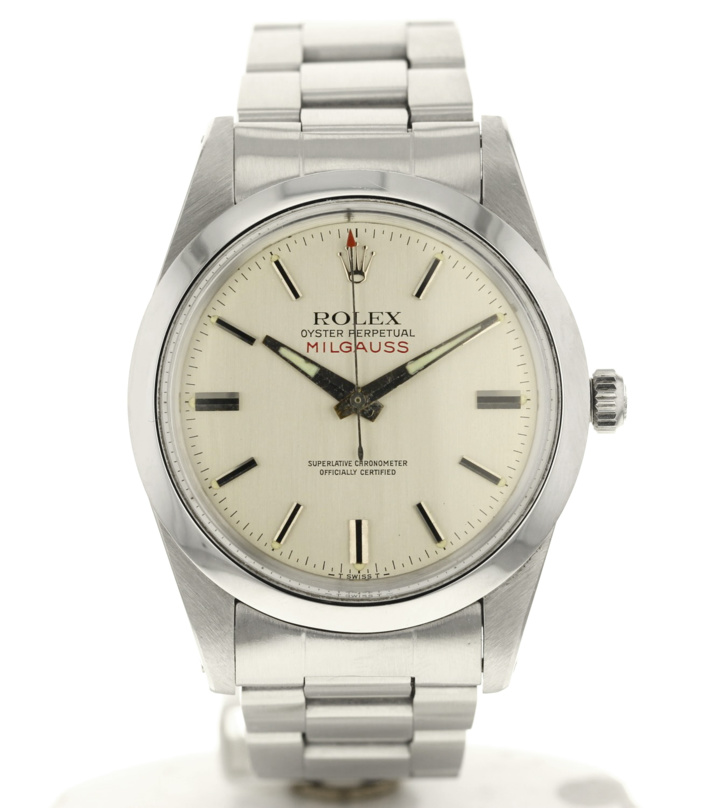 ​Rolex Milgauss 1019 d’occasion cadran gris