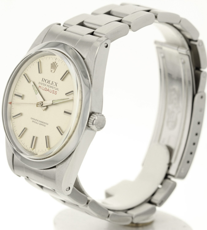 ​Rolex Milgauss 1019 d’occasion cadran gris