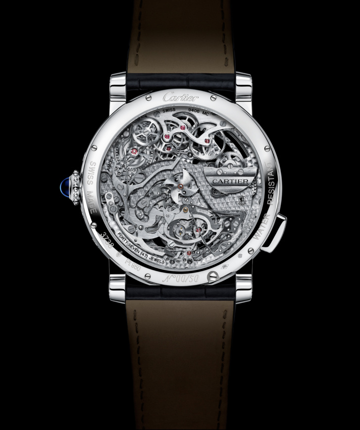 ​Rotonde de Cartier Grande Complication : une triple complication au service des passionnés