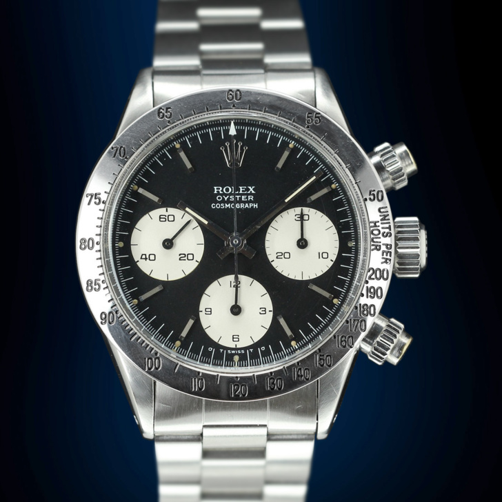 Rolex Daytona 6265 fond noir occasion