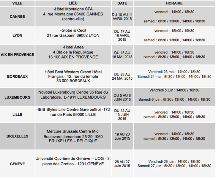 Férus d’horlogerie venez essayer les ateliers d’initiation horlogère itinérants en Province et à l’Etranger : Top départ ! Férus d’horlogerie venez essayer les ateliers d’initiation horlogère itinérants en Province et à l’Etranger : Top départ !