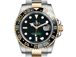 Prix du neuf Rolex 2015 GMT Master 116713LN lunette noire