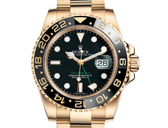 Prix du neuf Rolex 2015 GMT Master 116718LN lunette noire
