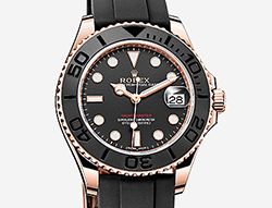 Prix du neuf Rolex 2015 Yacht-Master Everose Oysterflex® Medium 37mm