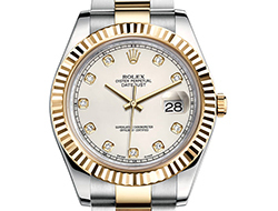 Prix du neuf Rolex 2015 Datejust 2 (41mm) or jaune/acier serti