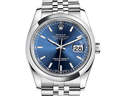 Prix du neuf Rolex 2015 Datejust (36mm) acier bracelet Jubile