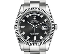 Rolex Day-Date or gris (36mm)
