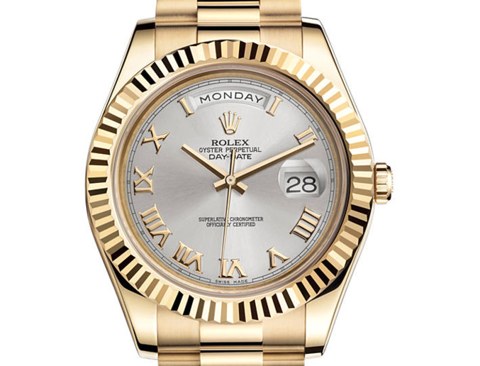 Rolex Day-Date II or jaune (41mm)