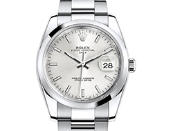 Rolex Oyster Perpetual 34mm cadran gris
