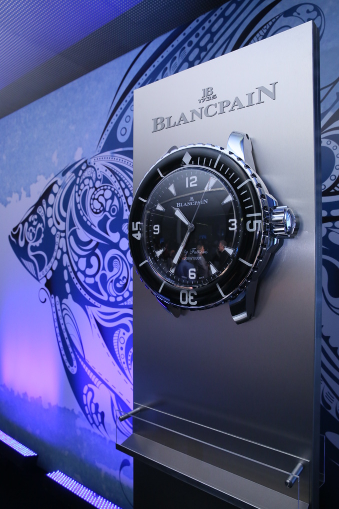 Blancpain au World Ocean Summit : un acteur majeur de l'innovation Blancpain au World Ocean Summit : un acteur majeur de l'innovation