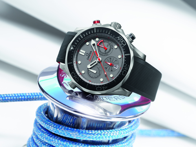 OMEGA présente la nouvelle montre Seamaster en vue de la 35ème édition de la Coupe de l'America