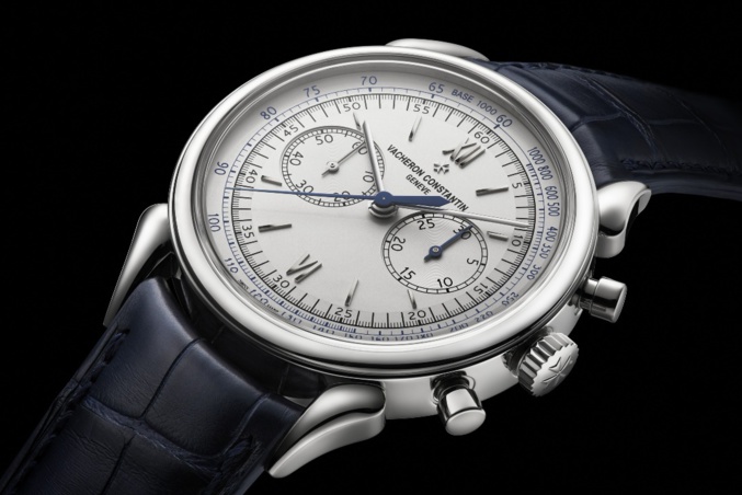 Collection « Historiques » de Vacheron Constantin : Chronographe aux emblématiques Cornes de Vache 1955