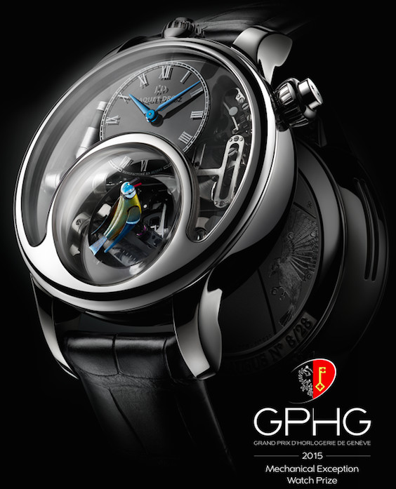 Jacquet Droz récompensé au grand prix d’horlogerie de Genève. Jacquet Droz récompensé au grand prix d’horlogerie de Genève.