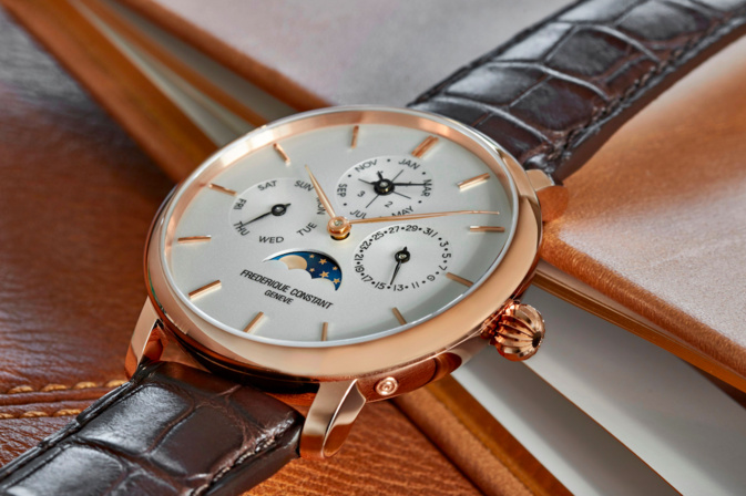 Un nouveau mouvement manufacture : Frédérique Constant s’attaque au Quantième Perpétuel Un nouveau mouvement manufacture : Frédérique Constant s’attaque au Quantième Perpétuel
