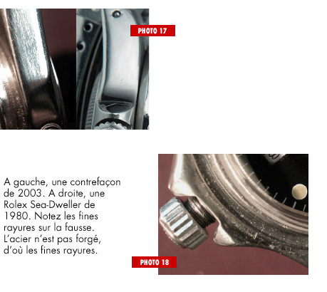 <-><br>Reconnaître une contrefaçon Rolex Panerai Bréguet Cartier-... <-><br>Reconnaître une contrefaçon Rolex Panerai Bréguet Cartier-...