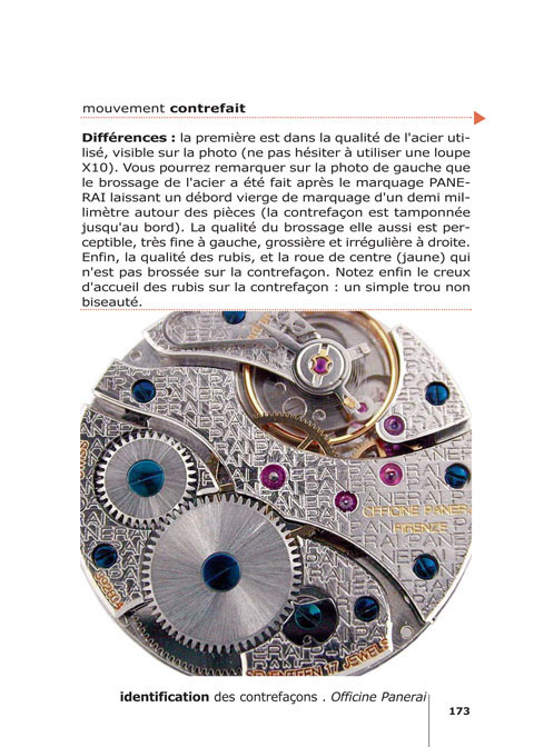Le livre ''Vraies et fausses montres'' - Rolex Panerai Vacheron Breitling... Le livre de référence sur les contrefaçons de montres bracelets.