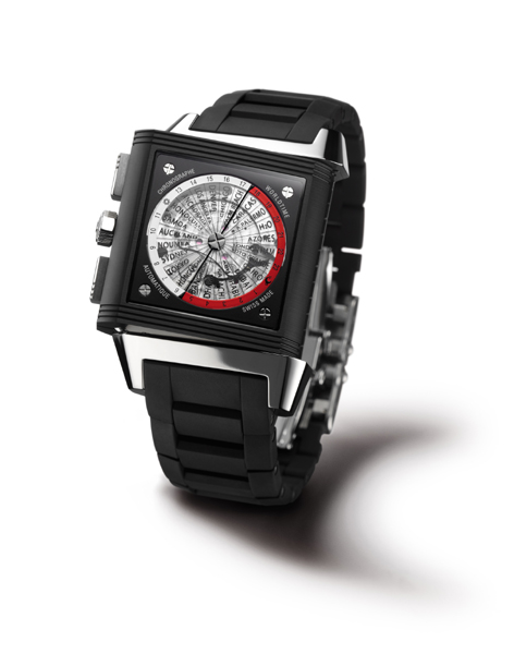 JAEGER LECOULTRE REVERSO SQUADRA WORLD CHRONOGRAPH POLO FIELDS JAEGER LECOULTRE REVERSO SQUADRA WORLD CHRONOGRAPH POLO FIELDS
