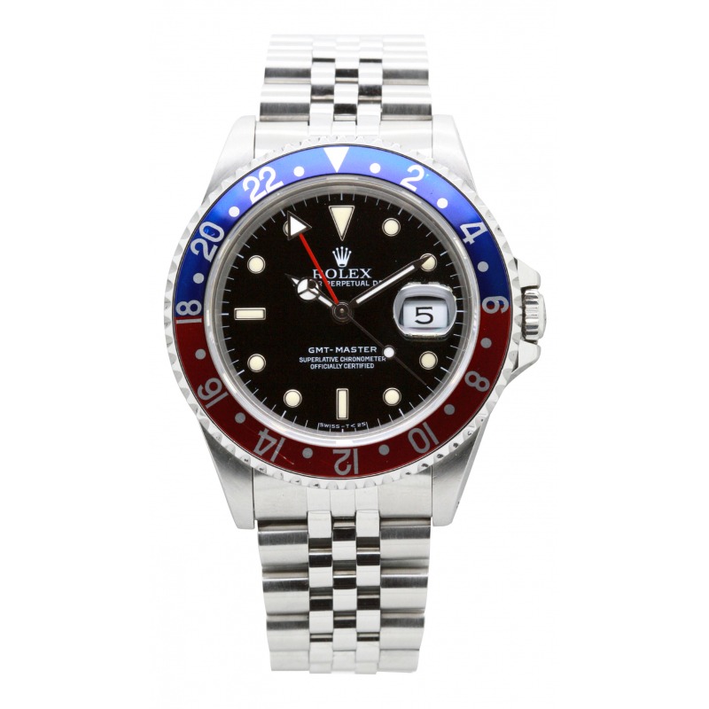 Rolex GMT Master 16700 occasion "Pepsi & bracelet Jubilee"