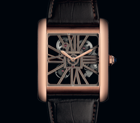 Montre Cartier Tank MC Squelette