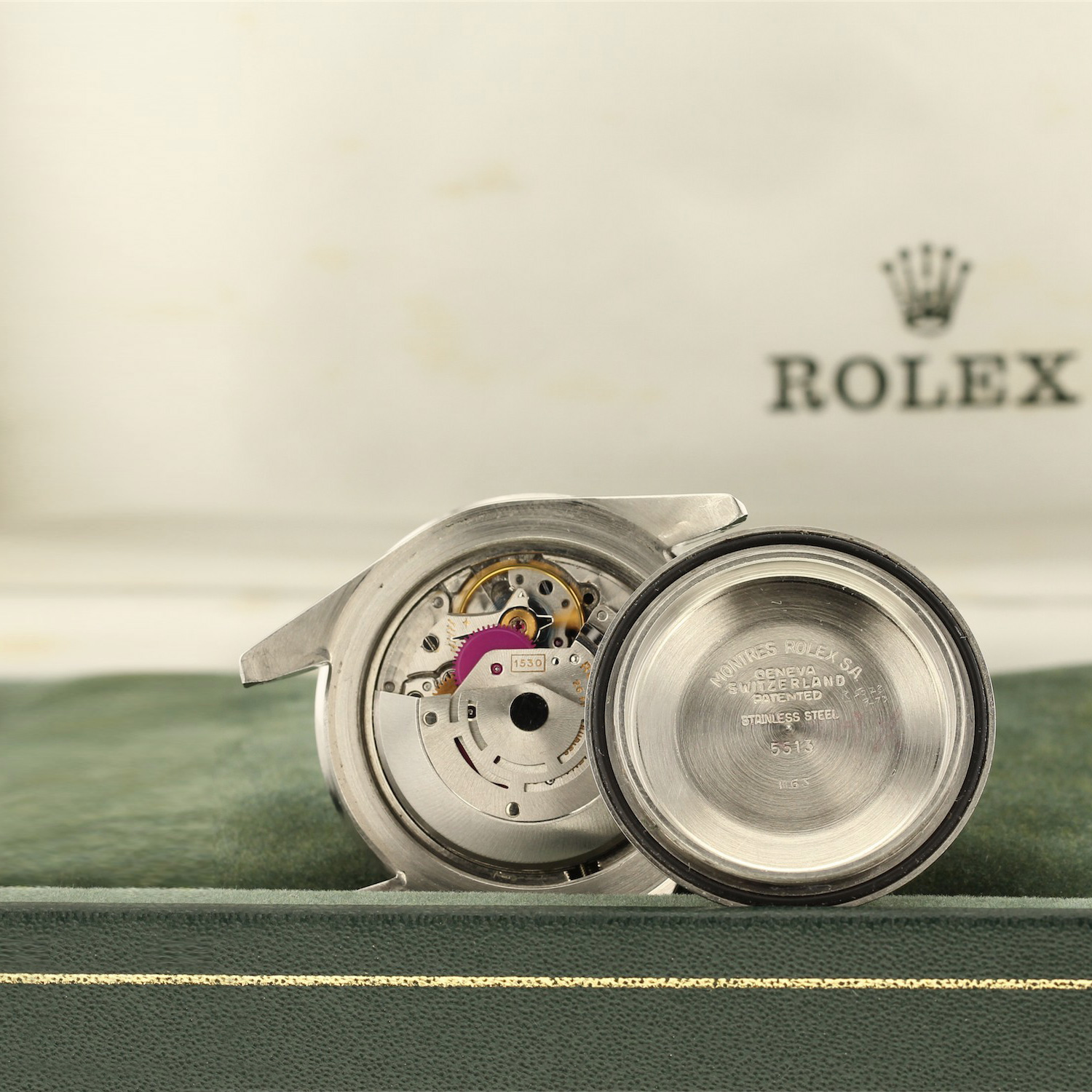 Rolex 5513 Submariner mouvement 1530