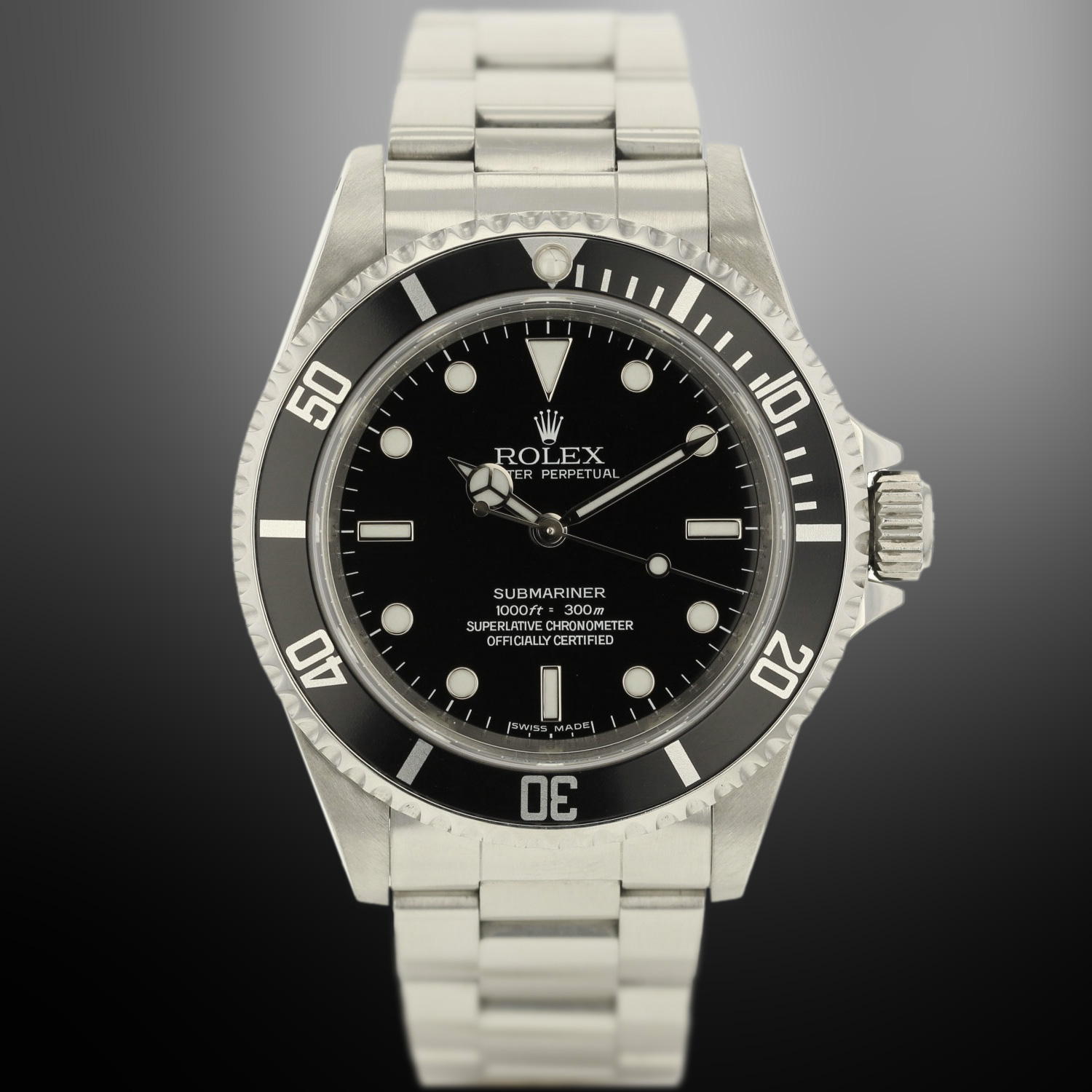 Rolex Submariner acier référence 14060 occasion