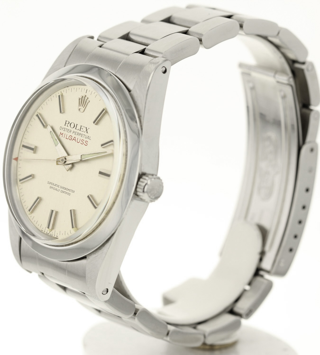 ​Rolex Milgauss 1019 d’occasion cadran gris
