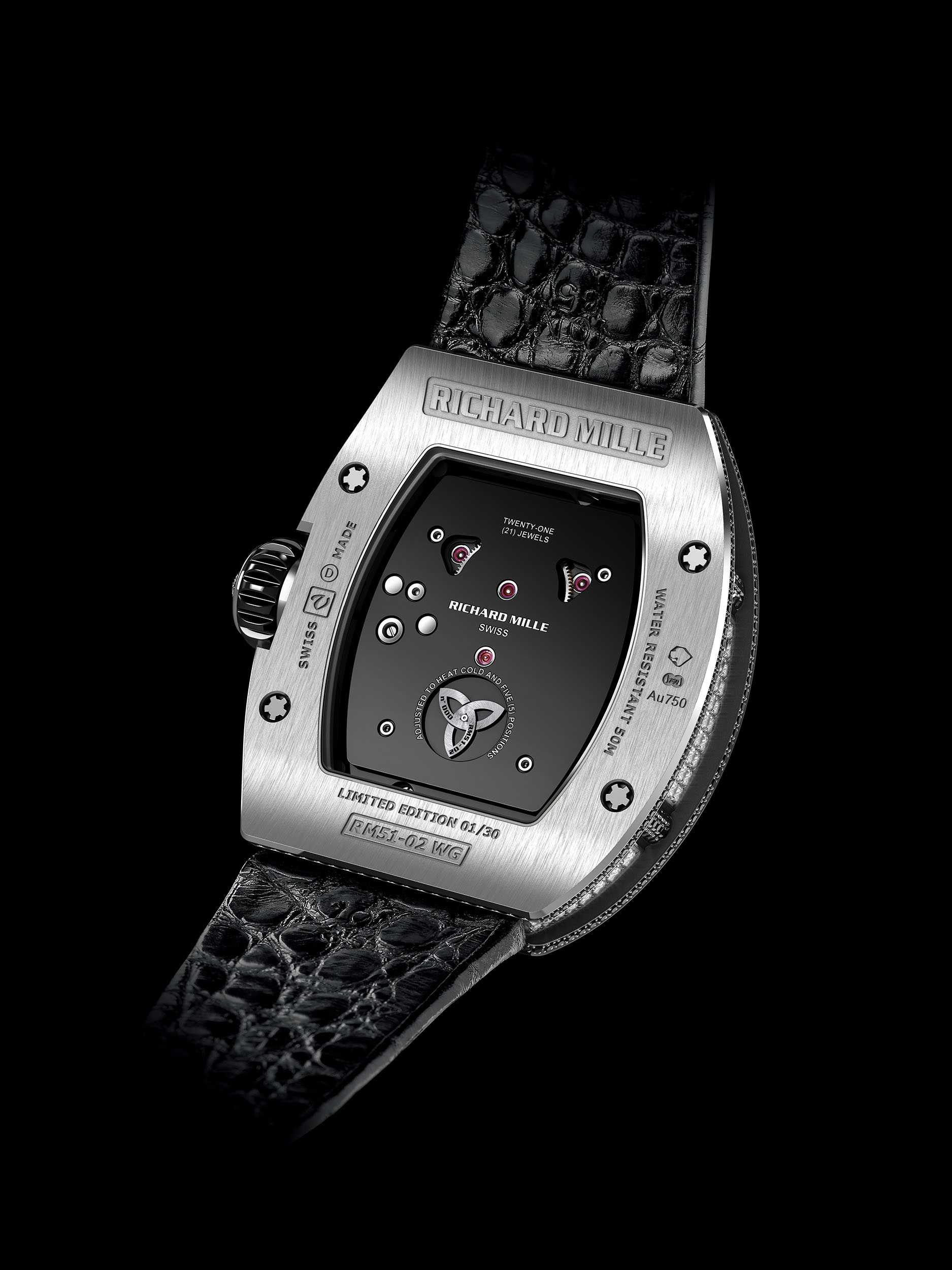 ​Richard Mille : Tourbillon RM 51-02 Diamant twister