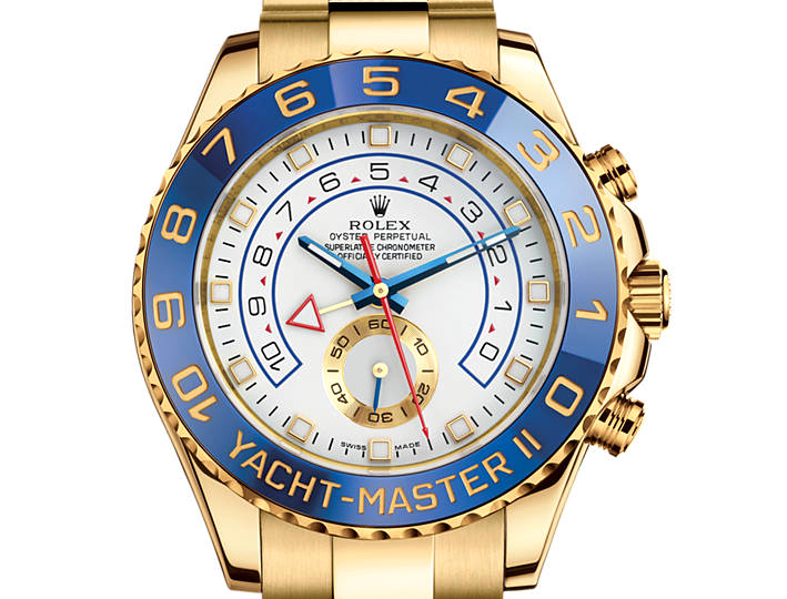 Prix du neuf Rolex 2015 Yacht-Master 2 or jaune