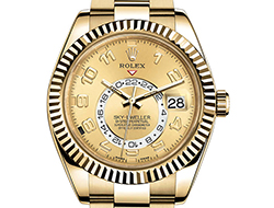 Prix du neuf Rolex 2015 Sky-Dweller or jaune
