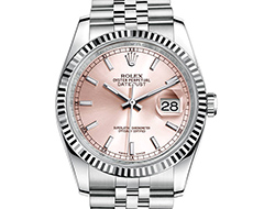 Prix du neuf Rolex 2015 Datejust (36mm) acier/or gris bracelet Jubilé