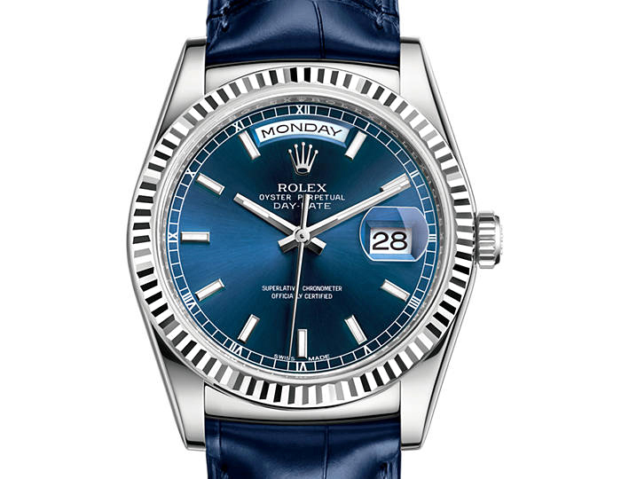 Rolex Day-Date or gris (36mm)