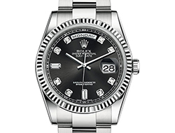 Rolex Day-Date or gris (36mm)