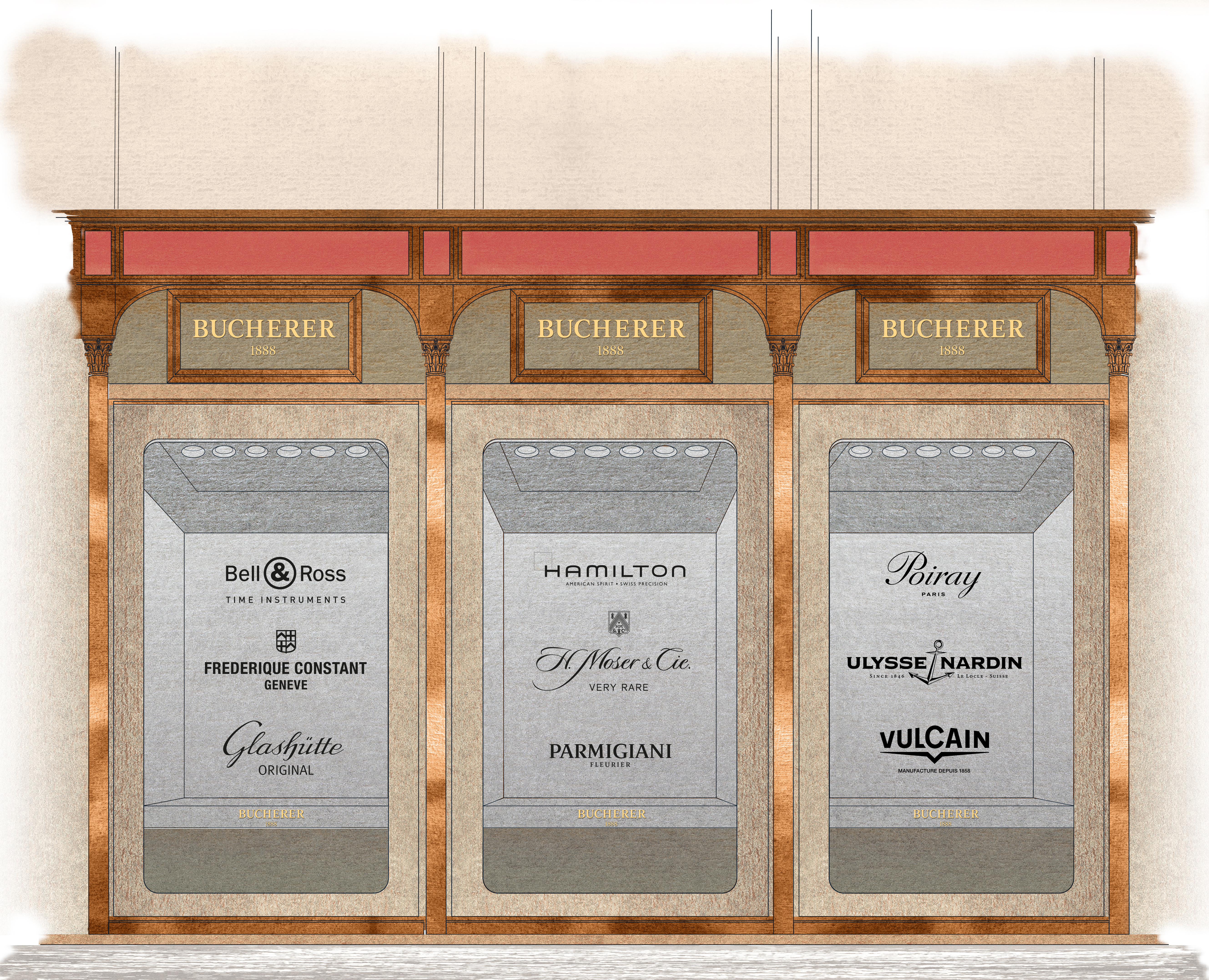 A l'occasion de son second anniversaire, Bucherer Paris accueille neuf nouvelles maisons horlogères