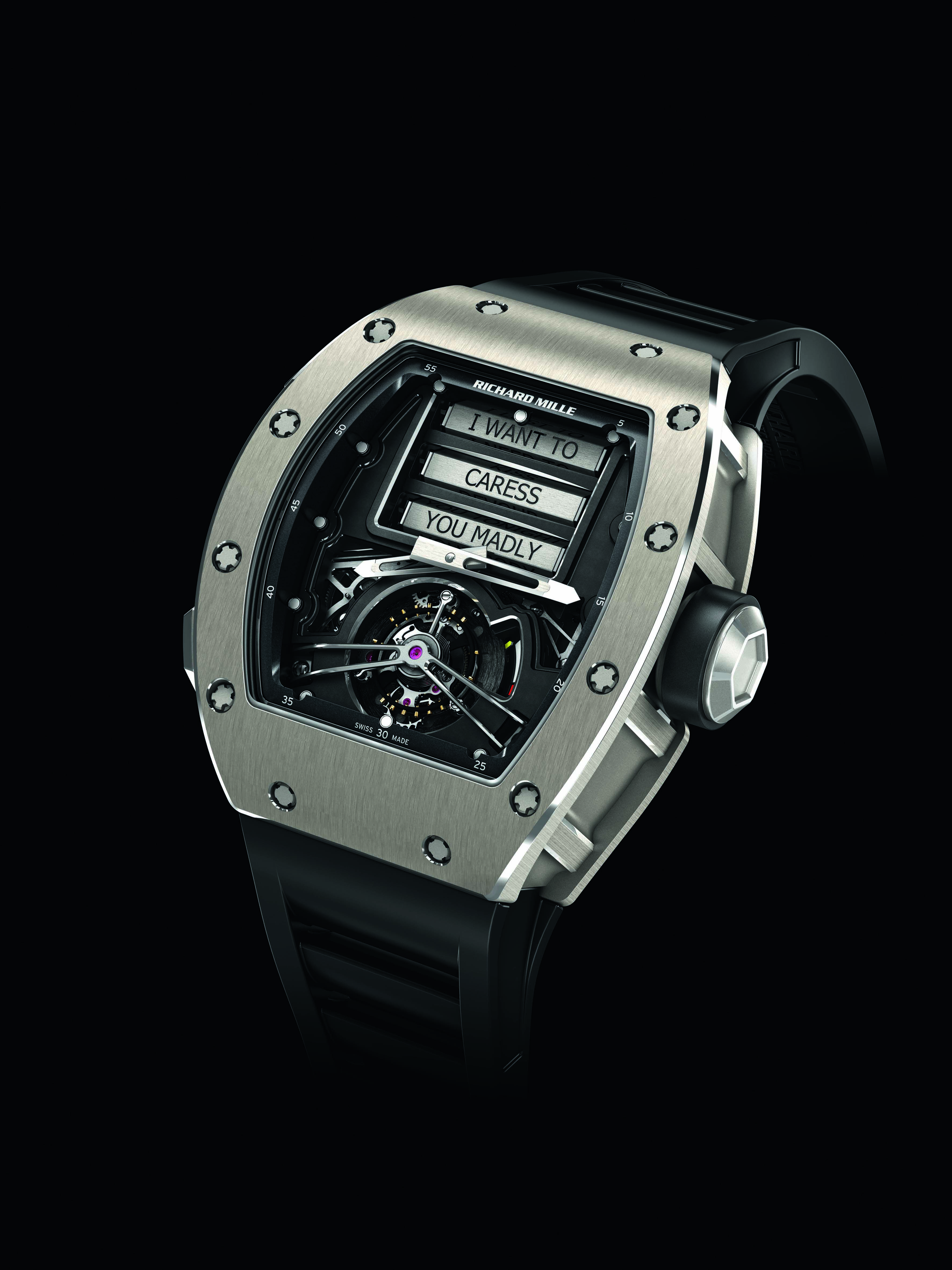 Tourbillon RM 69 Erotique de Richard Mille, l'innovation et la surprise toujours au rendez-vous