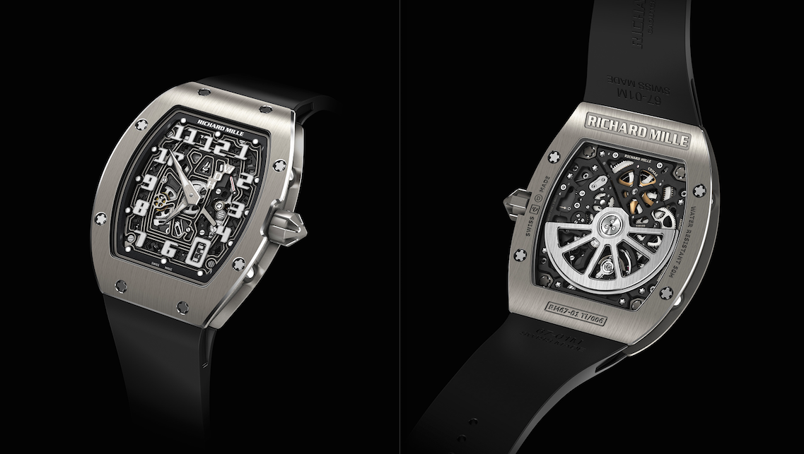 Nouveauté SIHH : La RM 67-01 automatique extraplate de Richard Mille
