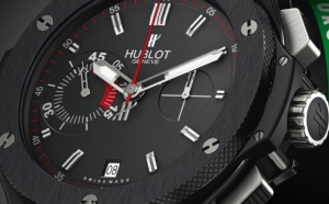 HUBLOT EURO 2008 BIG BANG BLACK CERAMIC