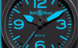 BELL &amp; ROSS INSTRUMENT BR 03-92 BLUE Boîtier 42 mm