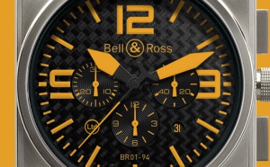 BELL &amp; ROSS INSTRUMENT BR 01 TITANIUM ORANGE